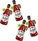 4PCS Wine Bottle Balloons Foil Aluminum Champagne Balloon Birthday Party Decorations